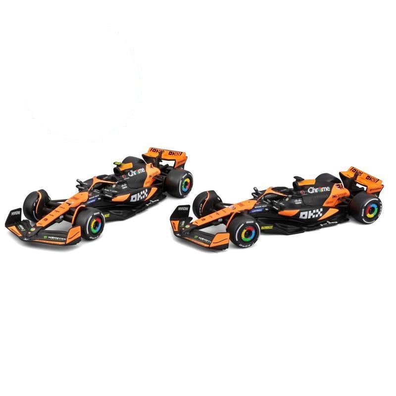 1:43 F1 Mclaren Mcl38 2024 Norris In 12Pc Dispenser - Diecast Model car Collectables