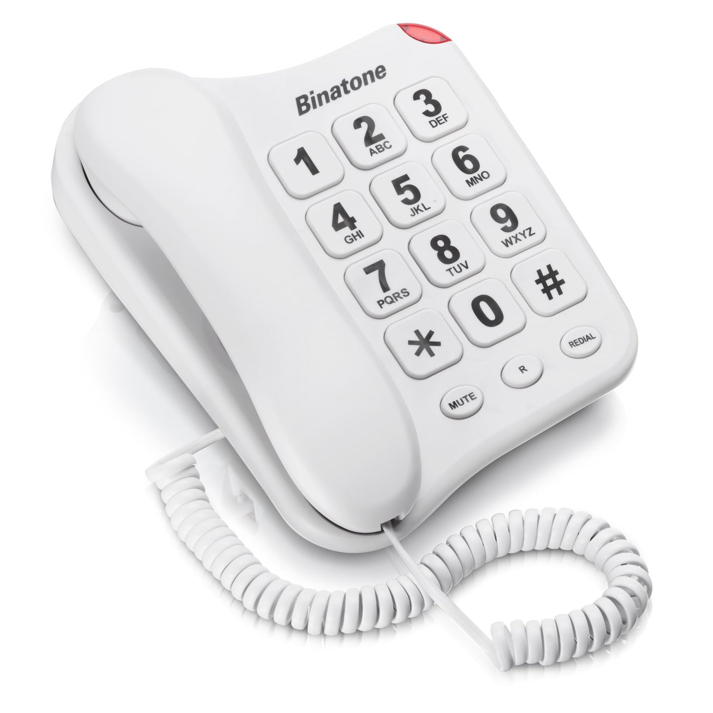 Binatone Big Button 110 Corded Phone White