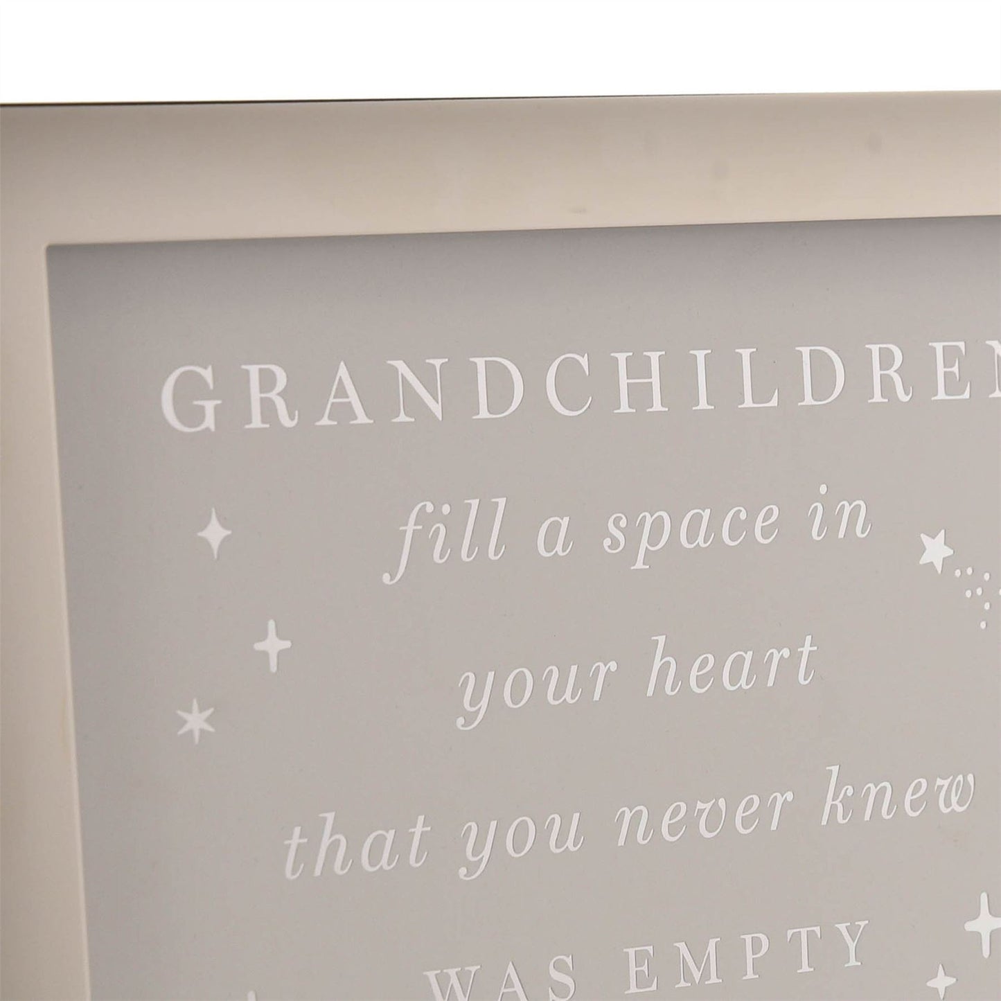 Bambino Metal Plated Grandchildren Photo Frame 6" x 4"