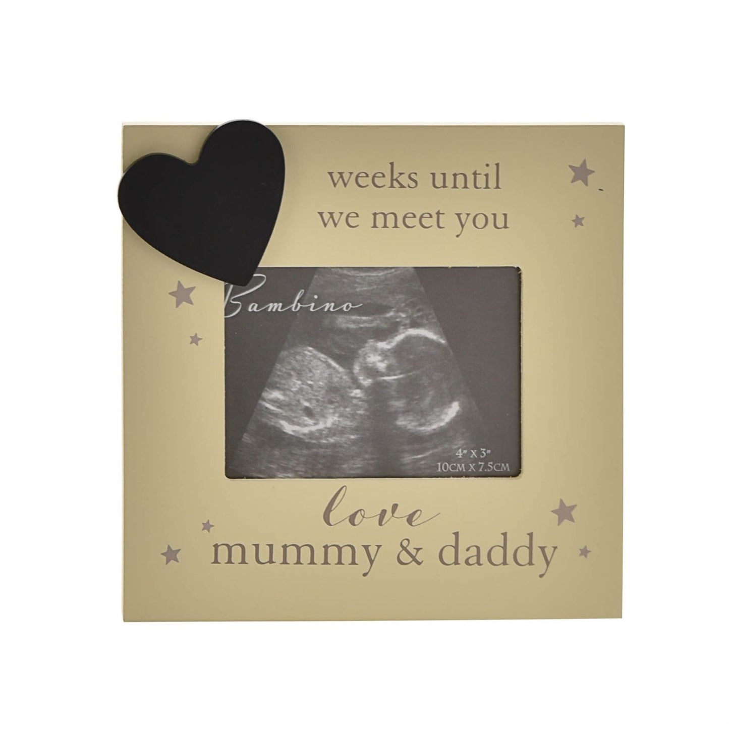 Bambino Countdown Scan Frame - Mummy & Daddy