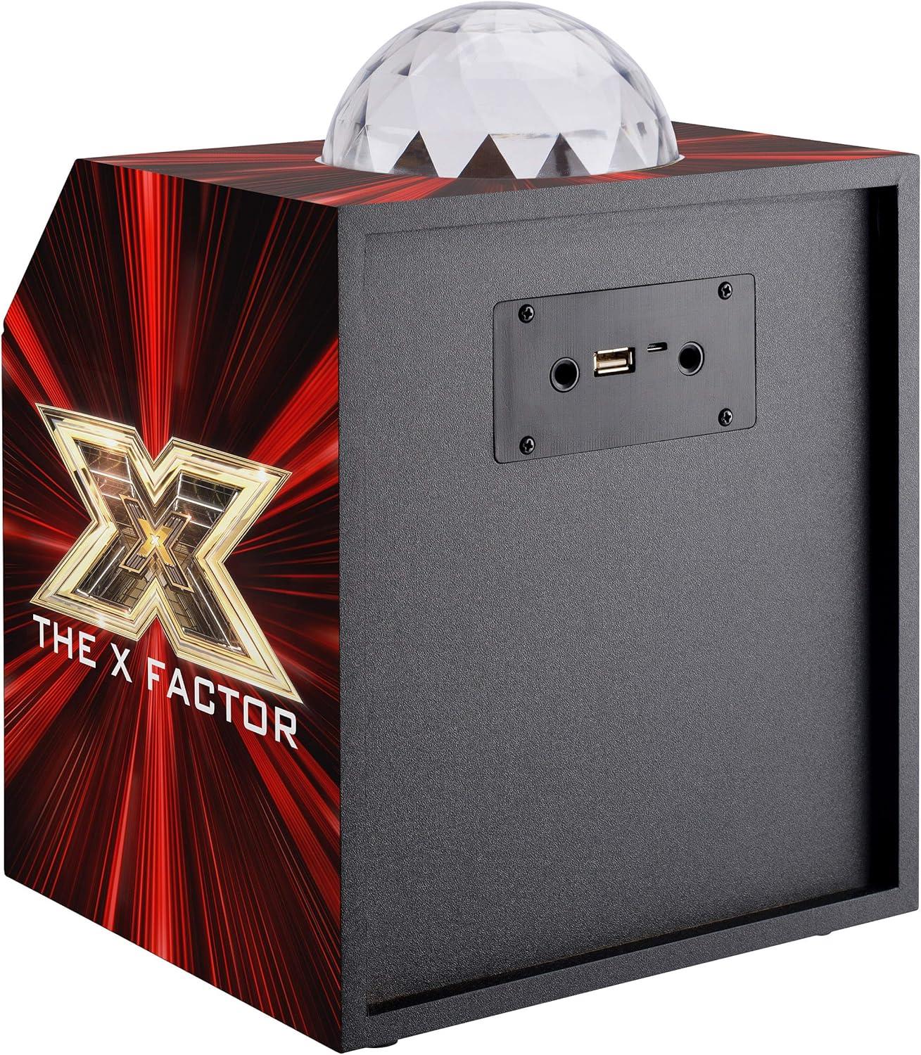 X Factor Disco Cube Speaker Printed TY6085A