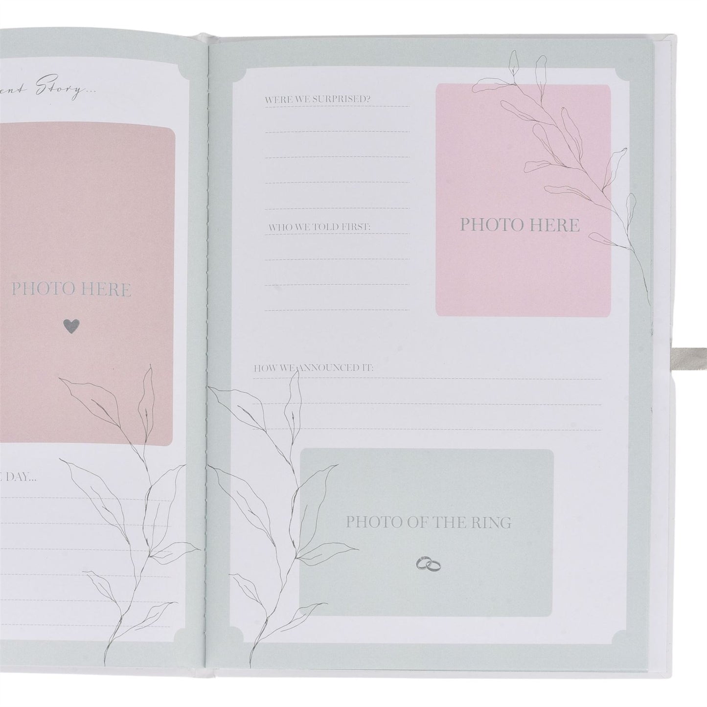 Amore Wedding Record Keepsake Book (MINIMUM ORDER QUANTITY 2)