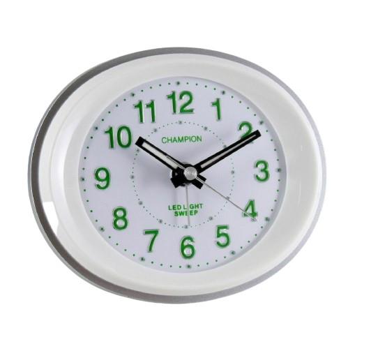 Champion Silent Sweep Alarm Clock MF888 Available Multiple Colour