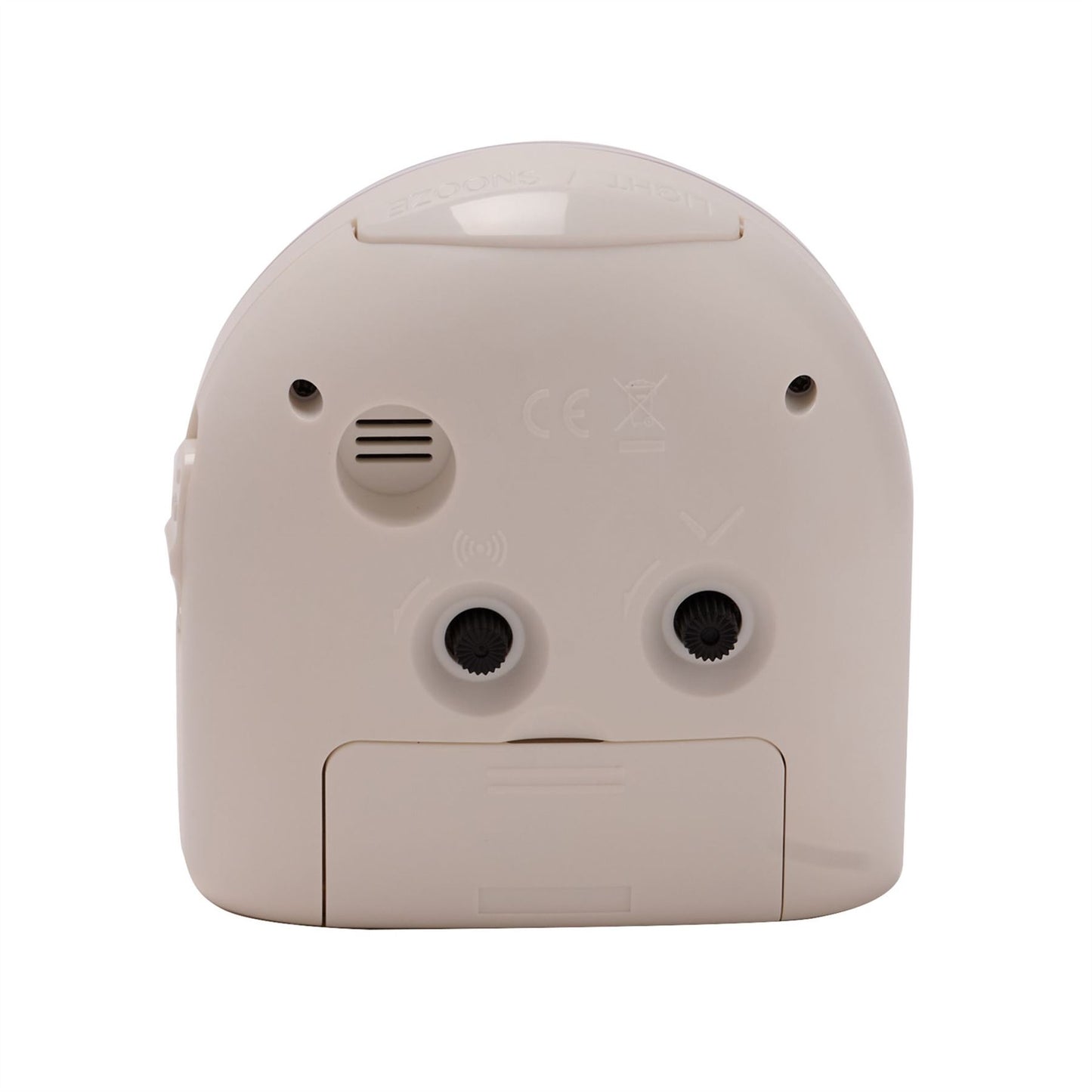 Wm.Widdop Silent Sweep Round Face Blinking Light Alarm Clock 9507 Available Multiple Colour