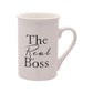 Amore 2 piece Mug Set - "The Boss / The Real Boss"