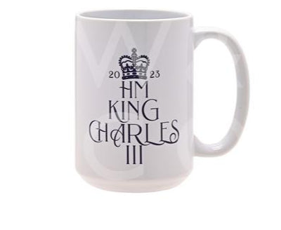 KING CHARLES III TANKARD MUG MADE IN UK