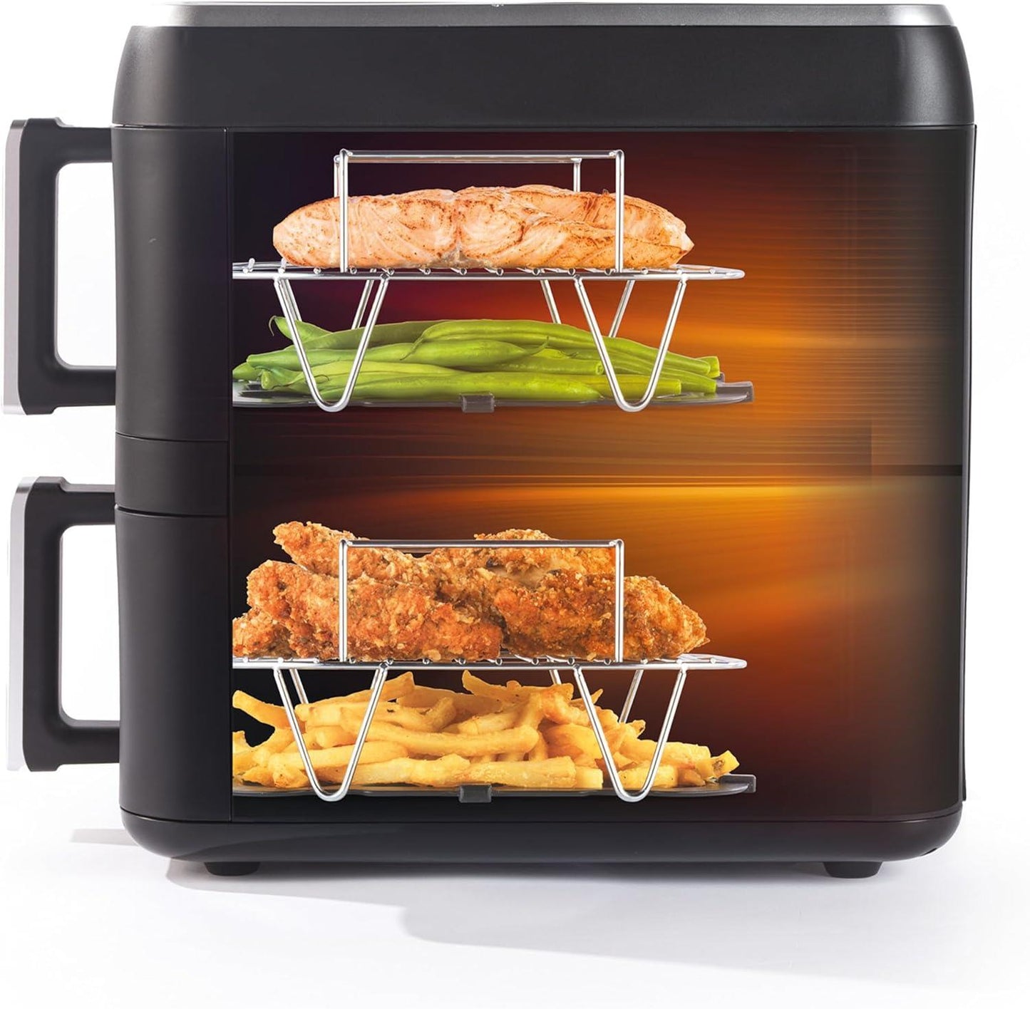 Progress Dual Tier 9L Air Fryer 2400W