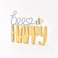 'Love Life' Mantel Plaque - Bee Happy 25cm