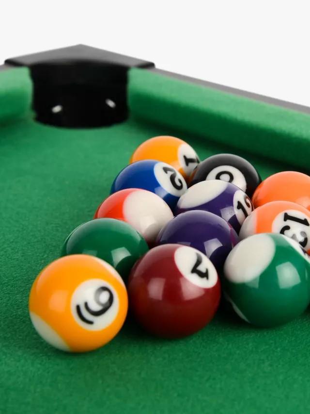 Power Play Table Top Pool Game, 25 Inch