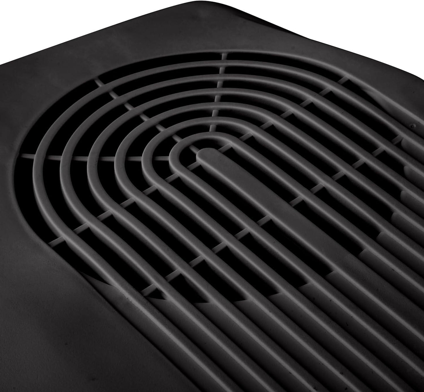 Swan Horizontal Fan Heater with 2 Heat Settings, Adjustable Thermostat, 3000W, Black