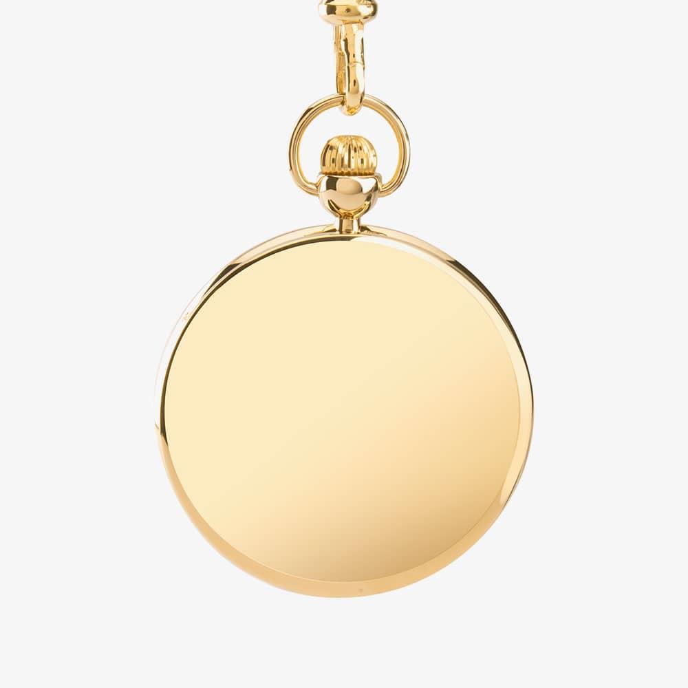 Sekonda Classic Gold Plated & Brass Chain Pocket Watch 1793