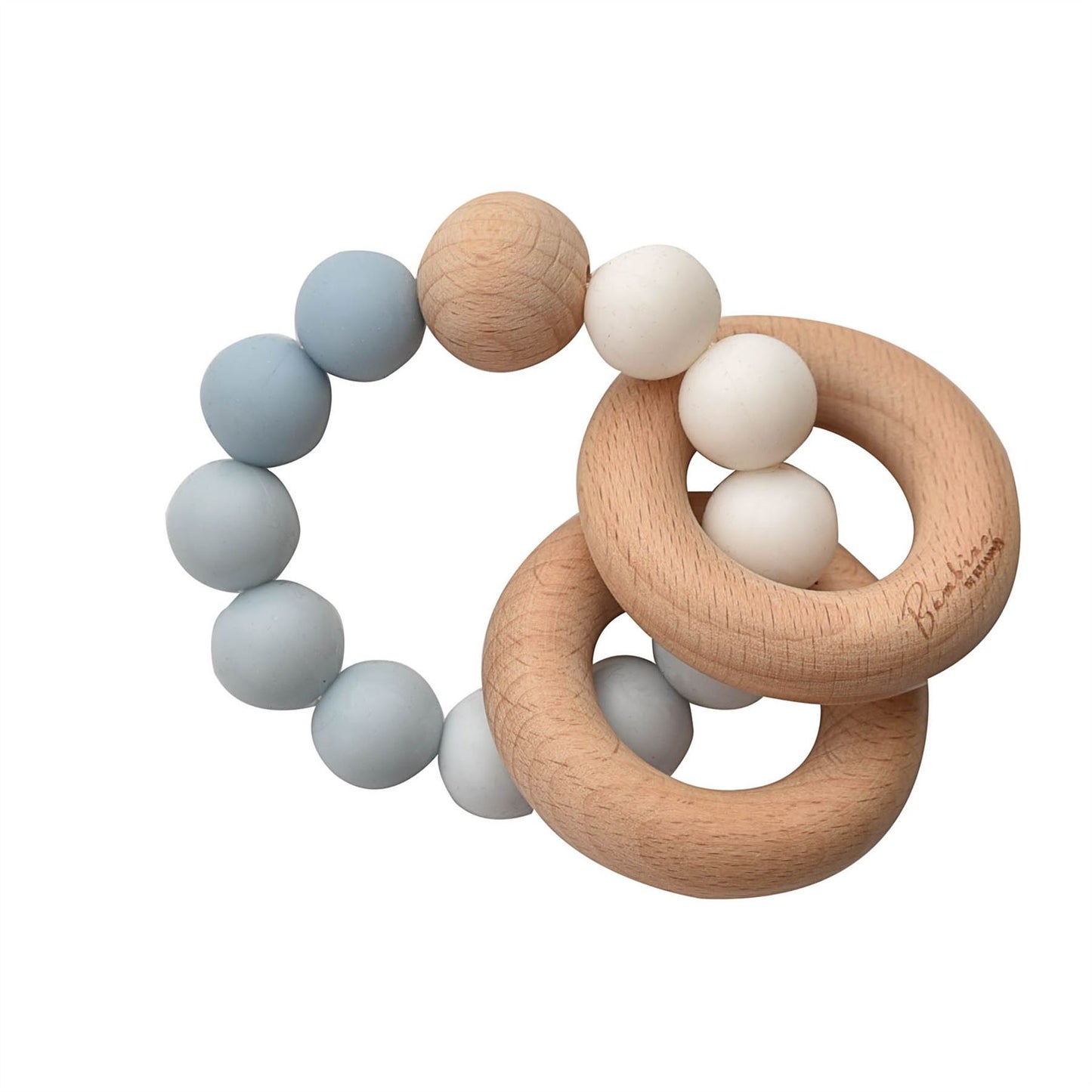Bambino Ombre Teething Toy Blue