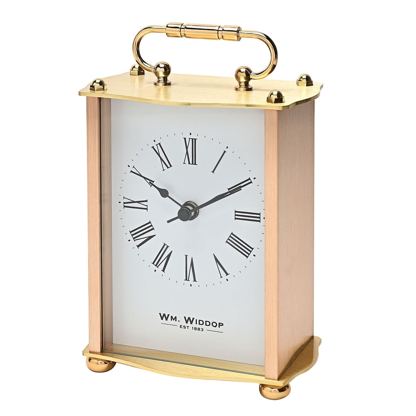 Wm.Widdop Carriage Alarm Clock W2936 Available Multiple Colour