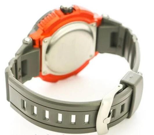 Sekonda Mens Sports Digital Analog Display Black Rubber Strap Watch SK1163