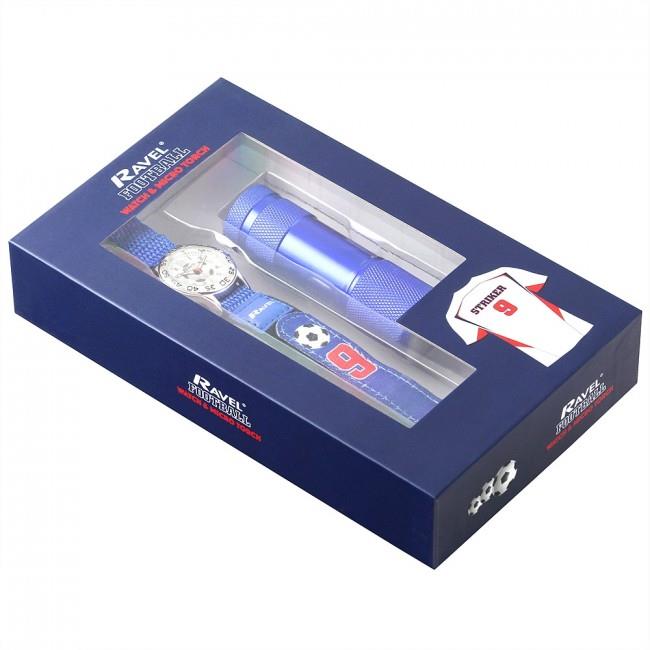 Ravel Childrens Boys Watch & Torch Set R44 Available Multiple Colour