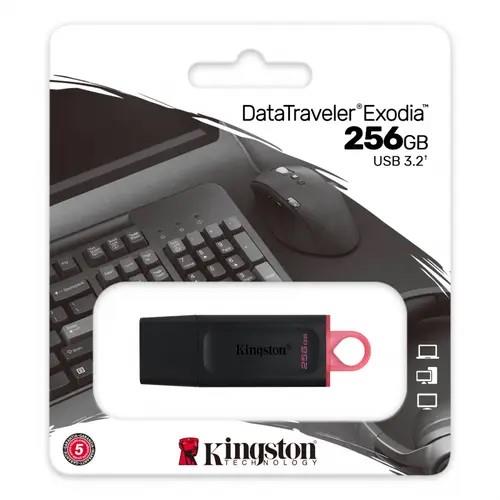 Kingston DataTraveler Exodia Flash Drive USB 3.2 Gen 1- 256GB