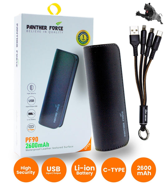 Panther Force 2600 Mini Power Bank - PF90