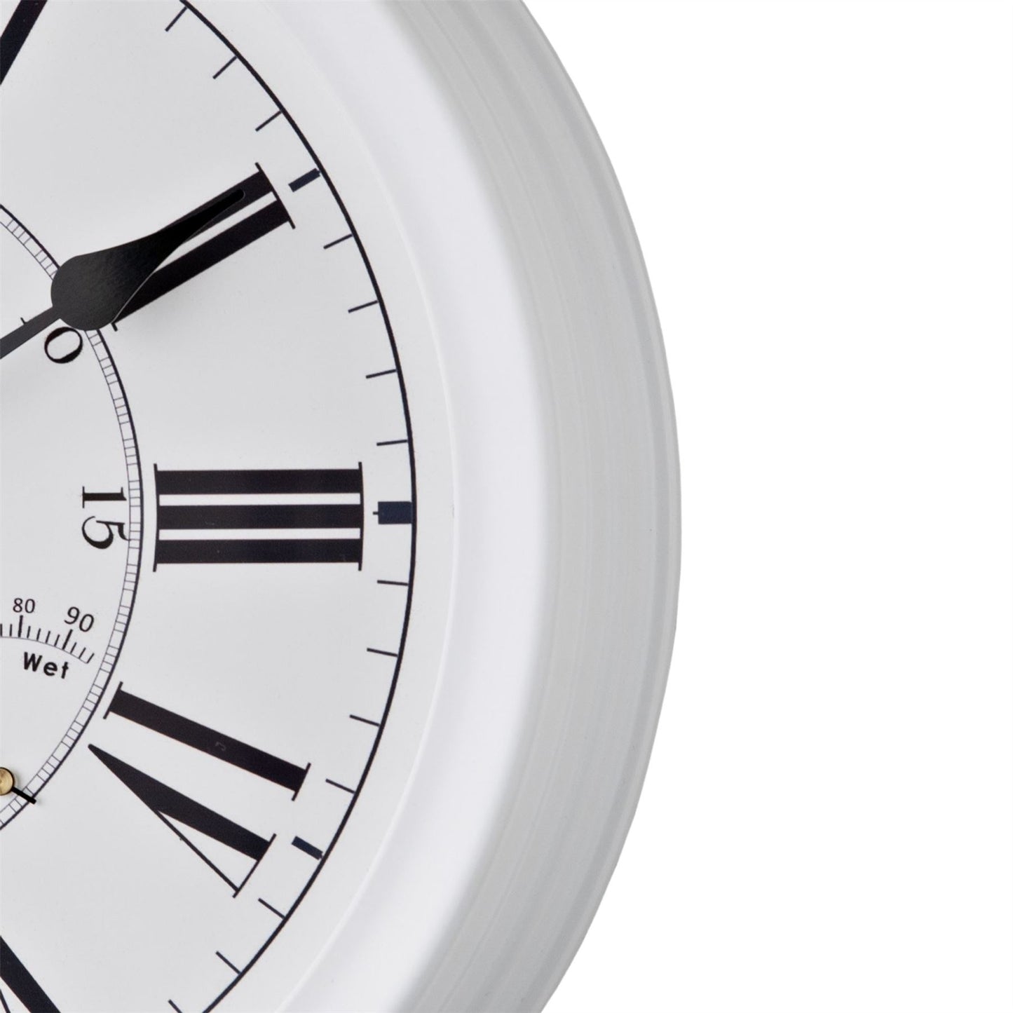 Hometime 35.5cm Roman Dial Sound Controlled With LED Light Wall Clock Available Multiple Colour