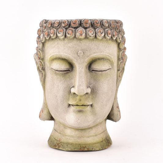 Large Buddha Head Planter 31cm