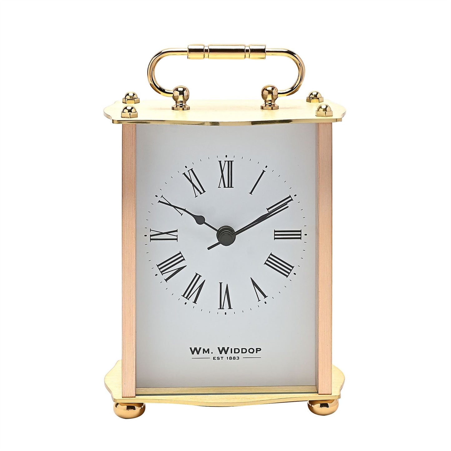 Wm.Widdop Carriage Alarm Clock W2936 Available Multiple Colour