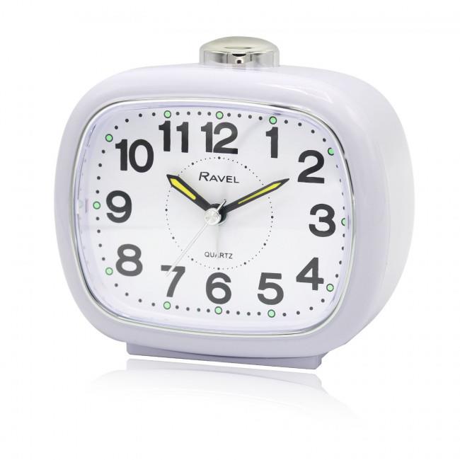 Ravel Large Sized Bedside Quartz Alarm Clock RC045 Available Multiple Colour