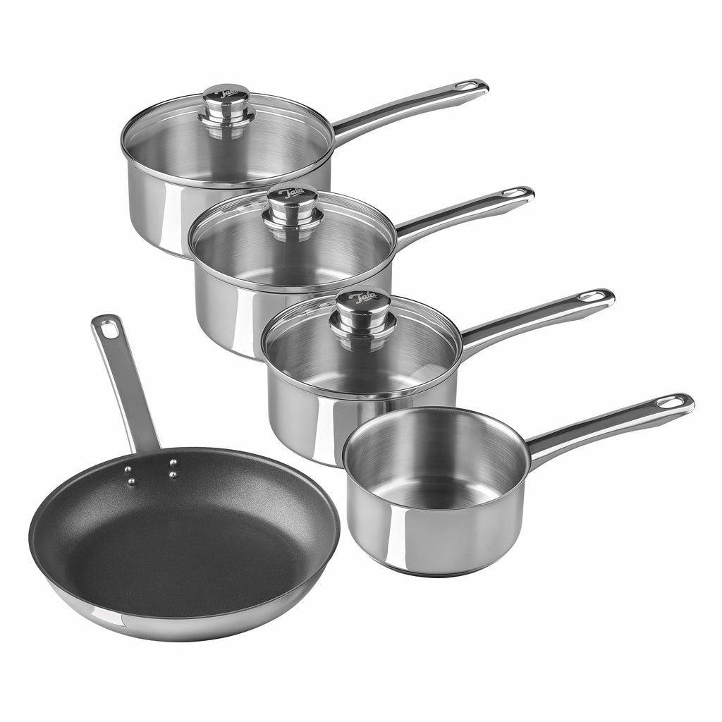 Tala Performance Classic 5 Piece Cookware Set 14 /16 /18 /20cm Pots and 24cm Pan (Carton of 1)