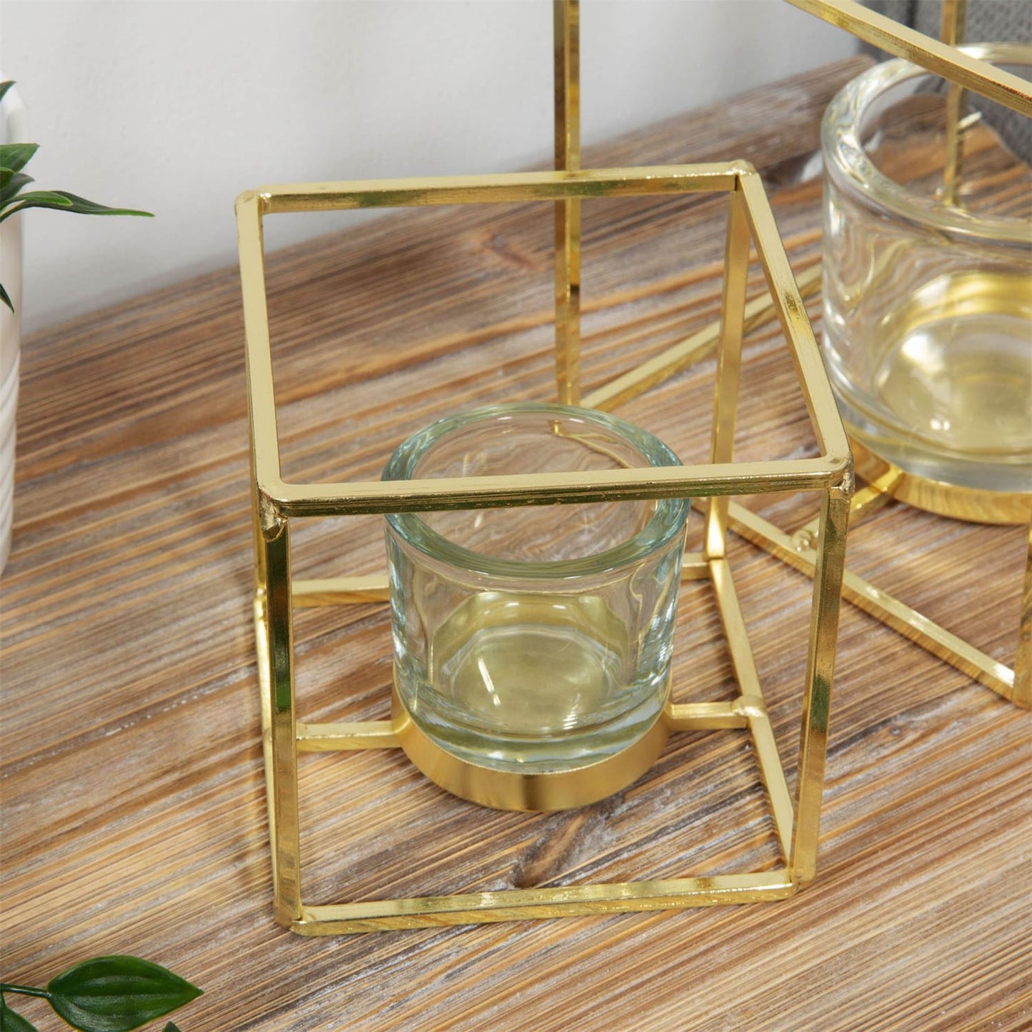 Hestia Set of 2 Tea Light Holders in Frames