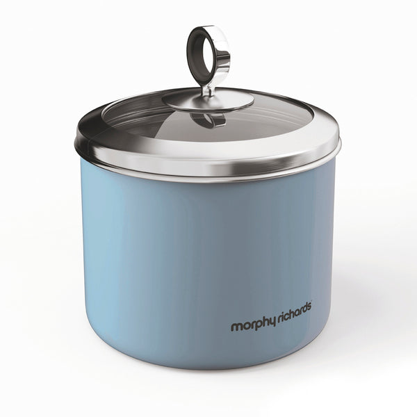 Morphy Richards Small Storage Canister Stainless Steel 14x13cm