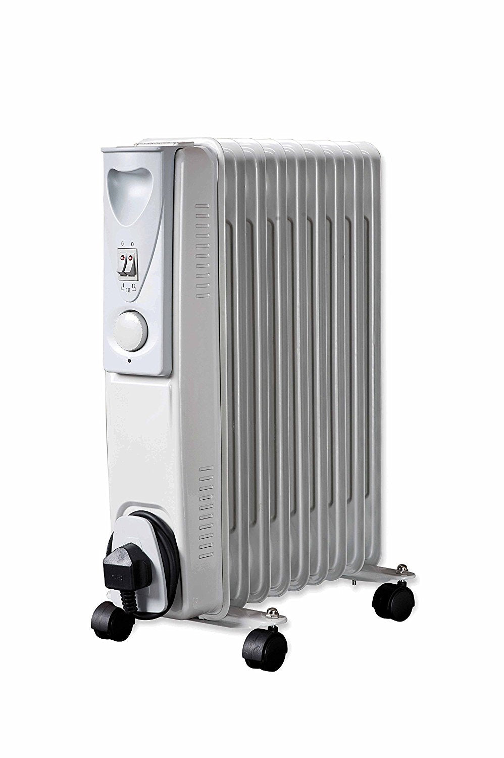 Daewoo 9 fin Oil Filled Radiator, 2000W Heater