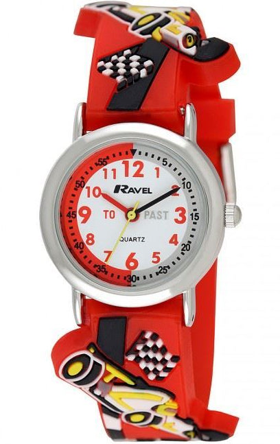 Ravel Children Girls & Boys 3D Cartoon Time Teacher Watch Available Multicolour & Design Strap R1513