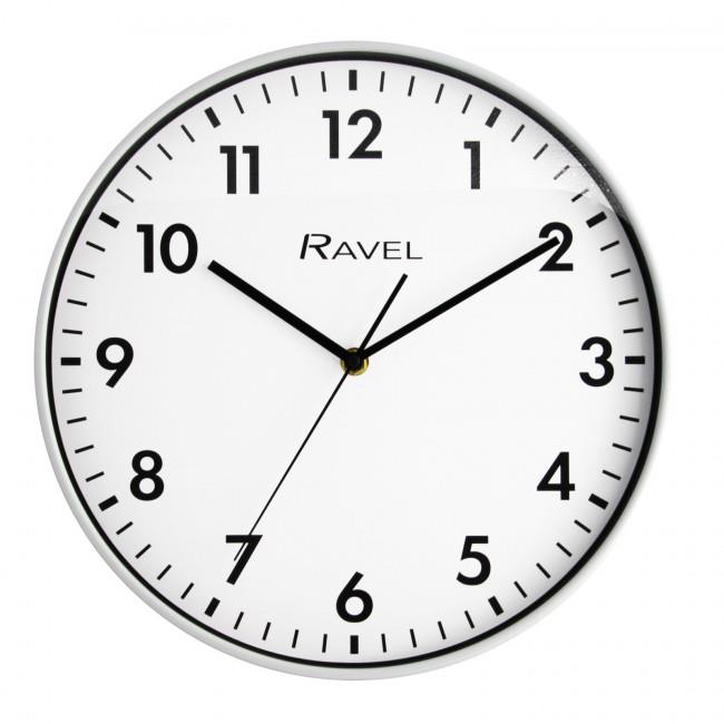 Ravel 30cm White Dial Wall Clock R.WC.30 Available Multiple Colour