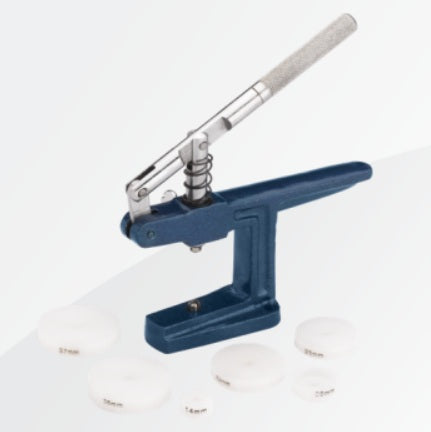 Mini Glass Press with 6 Nylon Dies Watch Tool