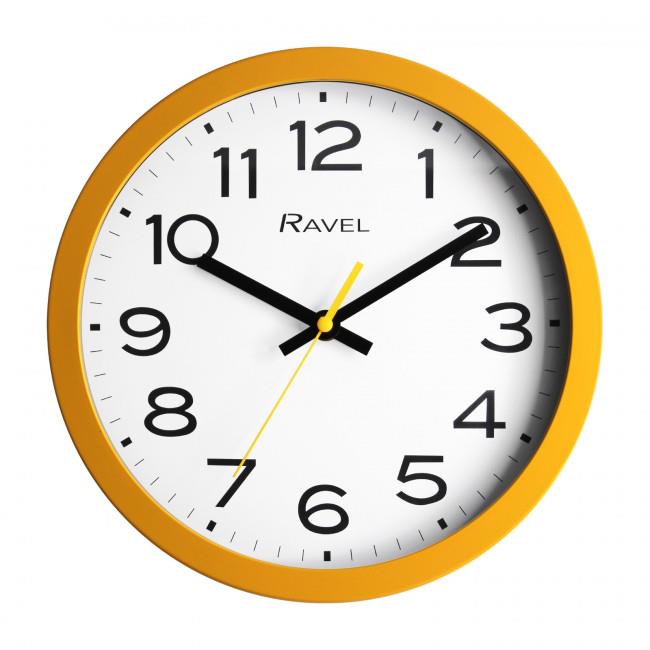 Ravel 25cm White Dial Wall Clock R.WC.25 Available Multiple Colour