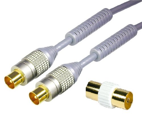 Philex Deluxe 3m Coax Plug to Plug Antenna Lead. 26441HS