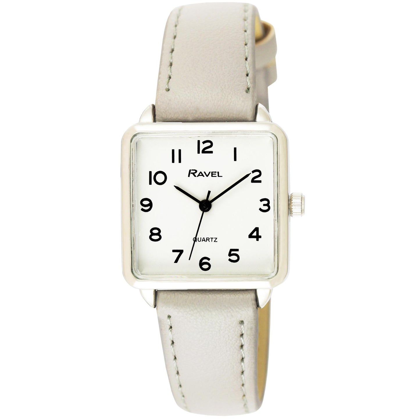 Ravel Ladies Basic White Face Rectangular Fashion Watch R0139 Available Multiple Colour