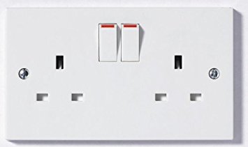 Pifco Double Switched Socket