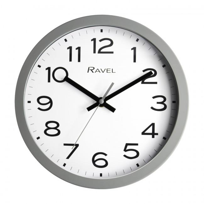 Ravel 25cm White Dial Wall Clock R.WC.25 Available Multiple Colour