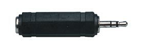 3.5mm Stereo Plug to 6.3mm Socket Adaptor - Bag of 5pc