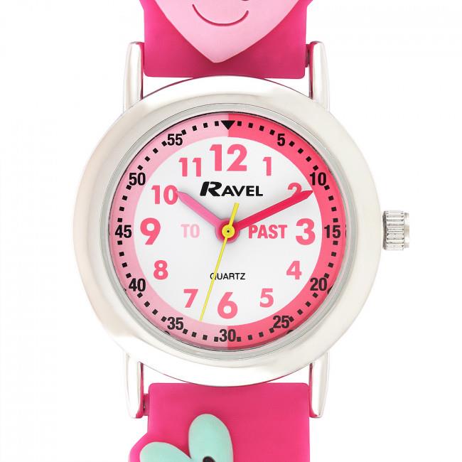 Ravel Children Girls & Boys 3D Cartoon Time Teacher Watch Available Multicolour & Design Strap R1513