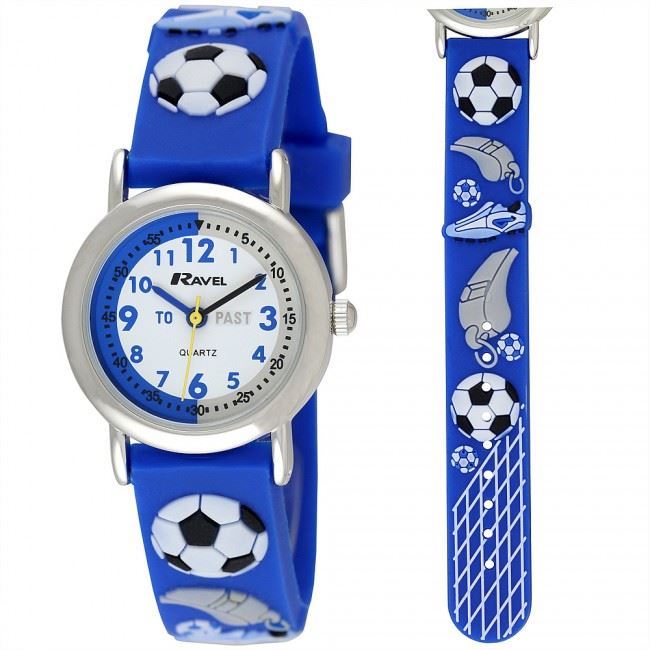 Ravel Children Girls & Boys 3D Cartoon Time Teacher Watch Available Multicolour & Design Strap R1513