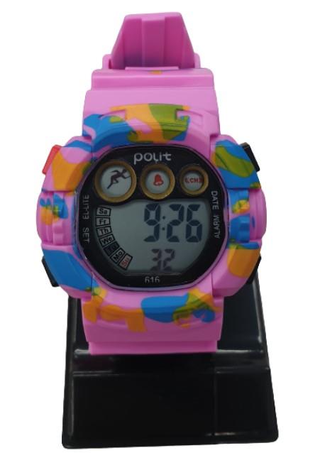 Polit Army Children Boys Sports Digital Waterproof Small Face assorted stlyes and colours varied watch