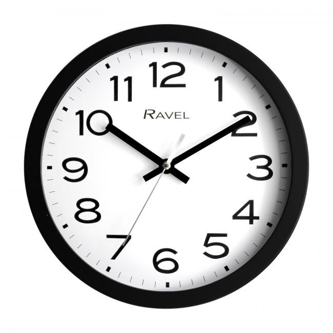 Ravel 25cm White Dial Wall Clock R.WC.25 Available Multiple Colour