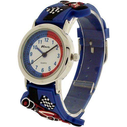 Ravel Children Girls & Boys 3D Cartoon Time Teacher Watch Available Multicolour & Design Strap R1513