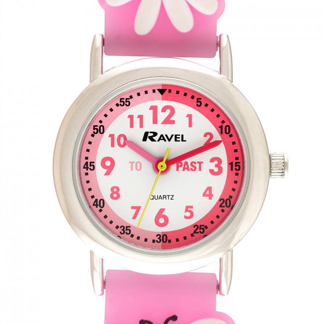 Ravel Children Girls & Boys 3D Cartoon Time Teacher Watch Available Multicolour & Design Strap R1513