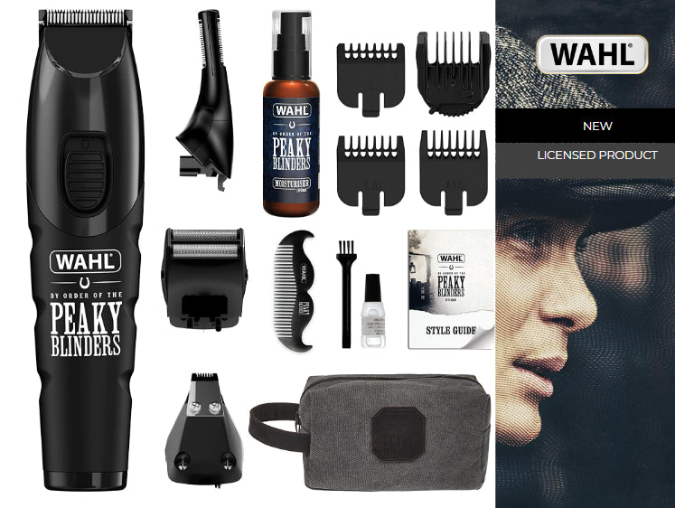 Wahl and Peaky Blinders Clipper & Beard Trimmer Gift Set- 9893-807