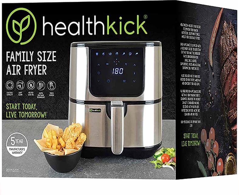 Healthkick Family Size Air Fryer (5.5L)