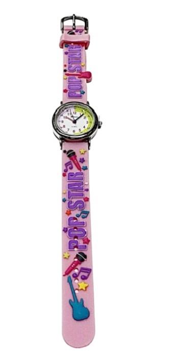 Ravel Children Girls & Boys 3D Cartoon Time Teacher Watch Available Multicolour & Design Strap R1513