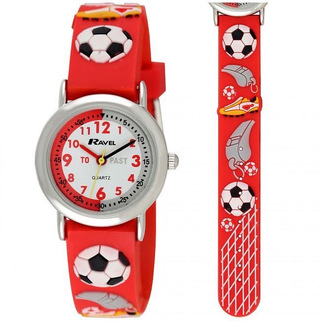 Ravel Children Girls & Boys 3D Cartoon Time Teacher Watch Available Multicolour & Design Strap R1513