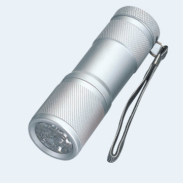 9 LED Mini Aluminium Flash Light