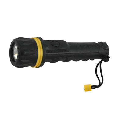 2xAA Rubber Torch with Spare Bulb